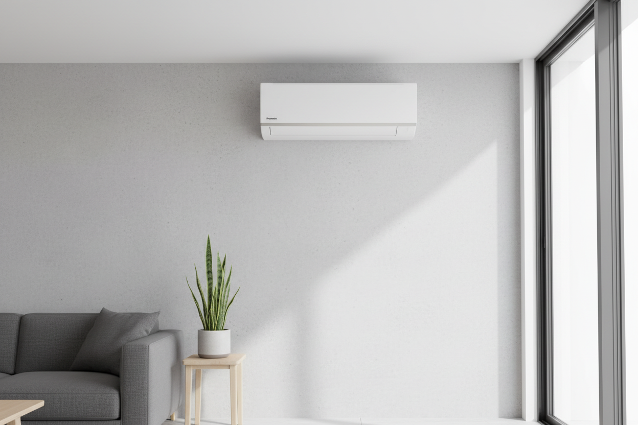 Domestic Air Conditioning in modern living room