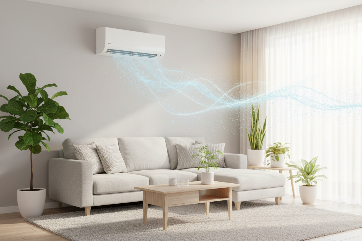 nanoe Air Purification in Living Space